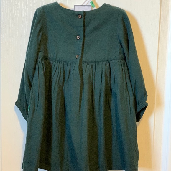 M & S kids forest green with bunnies - Picture 3 of 4